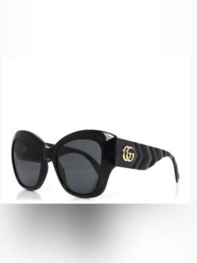 Gucci Acetate GG Butterfly Sunglasses GG0808S Black